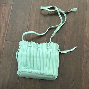 Sabo Skirt Pleated Mint Saddle Bag